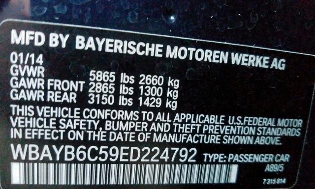 Photo 9 VIN: WBAYB6C59ED224792 - BMW ALPINA B7 