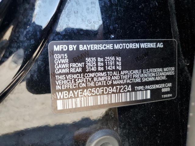 Photo 11 VIN: WBAYE4C50FD947234 - BMW 740 LI 