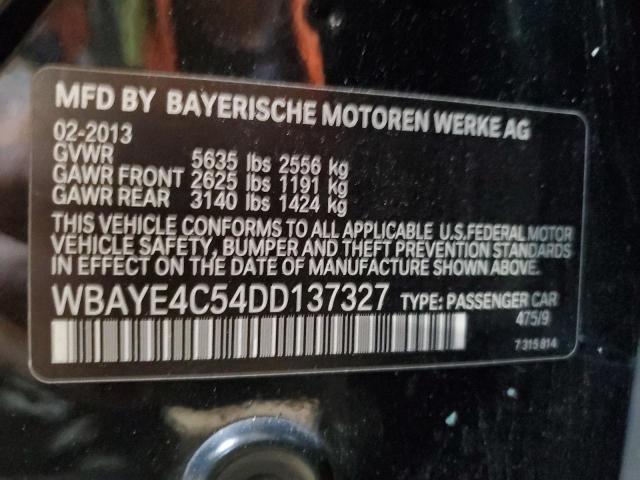 Photo 9 VIN: WBAYE4C54DD137327 - BMW 740 LI 