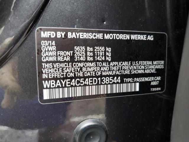 Photo 11 VIN: WBAYE4C54ED138544 - BMW 740 LI 