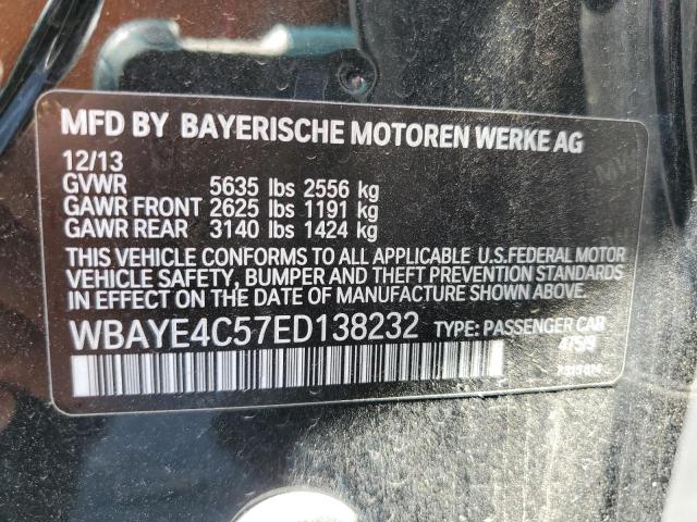 Photo 11 VIN: WBAYE4C57ED138232 - BMW 740 LI 