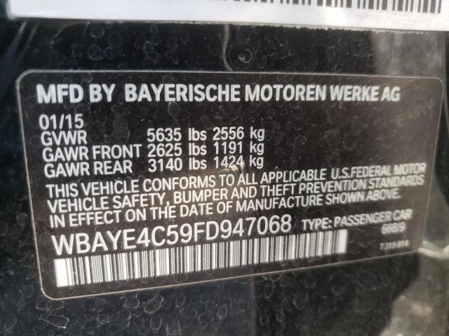 Photo 9 VIN: WBAYE4C59FD947068 - BMW 740 LI 