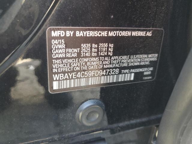 Photo 12 VIN: WBAYE4C59FD947328 - BMW 740 LI 