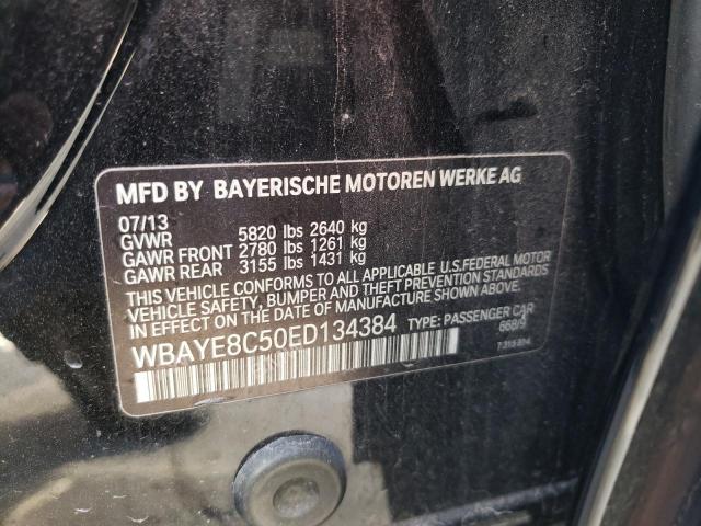 Photo 11 VIN: WBAYE8C50ED134384 - BMW 7 SERIES 