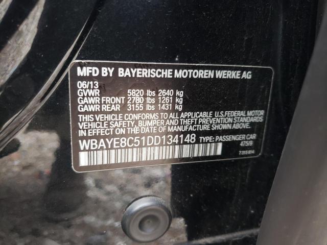 Photo 11 VIN: WBAYE8C51DD134148 - BMW 7 SERIES 