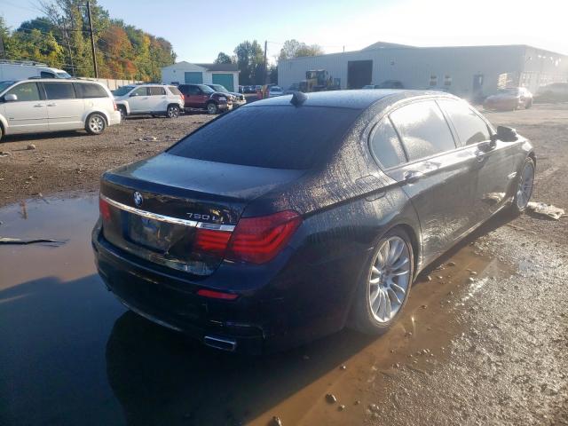 Photo 3 VIN: WBAYE8C51DDE22206 - BMW 750 LI 