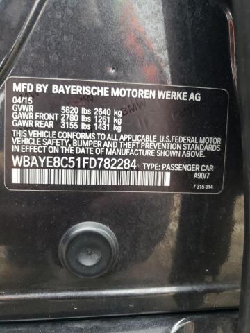 Photo 9 VIN: WBAYE8C51FD782284 - BMW 750LI 