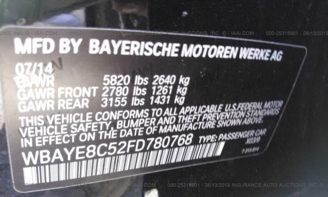 Photo 8 VIN: WBAYE8C52FD780768 - BMW 750I 