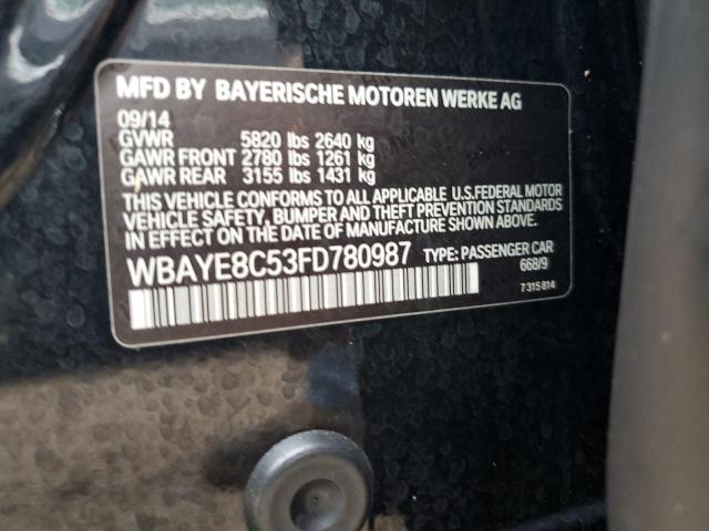 Photo 11 VIN: WBAYE8C53FD780987 - BMW 750 LI 