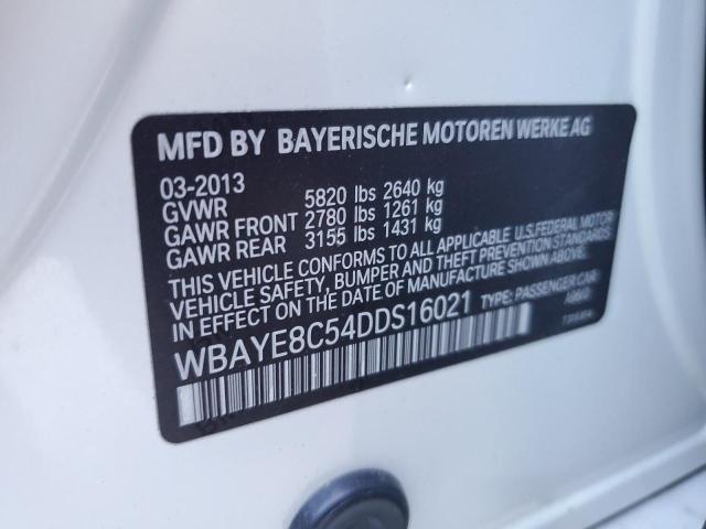 Photo 11 VIN: WBAYE8C54DDS16021 - BMW 7 SERIES 