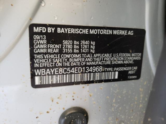 Photo 9 VIN: WBAYE8C54ED134968 - BMW 750 LI 