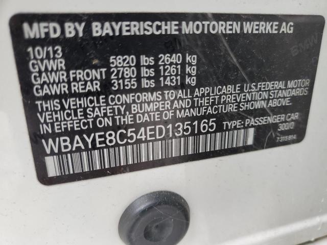 Photo 11 VIN: WBAYE8C54ED135165 - BMW 750 LI 