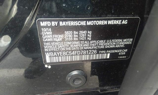 Photo 8 VIN: WBAYE8C54FD781226 - BMW 750I 