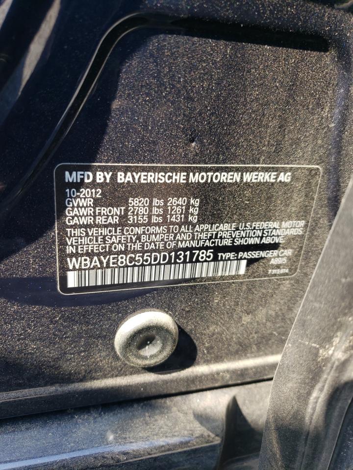 Photo 11 VIN: WBAYE8C55DD131785 - BMW 7ER 