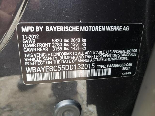 Photo 9 VIN: WBAYE8C55DD132015 - BMW 750 LI 