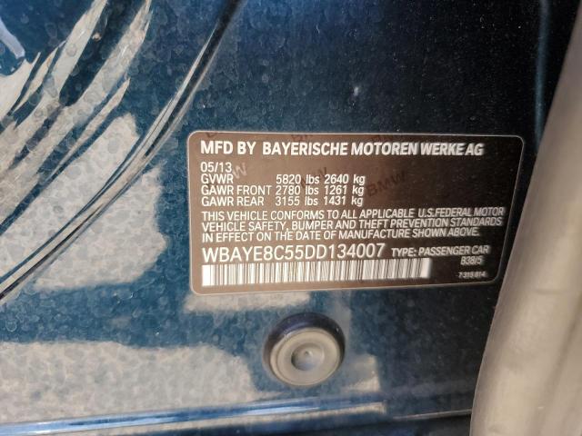 Photo 11 VIN: WBAYE8C55DD134007 - BMW 750 LI 