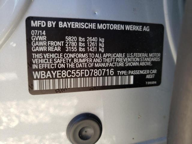 Photo 9 VIN: WBAYE8C55FD780716 - BMW 750 LI 