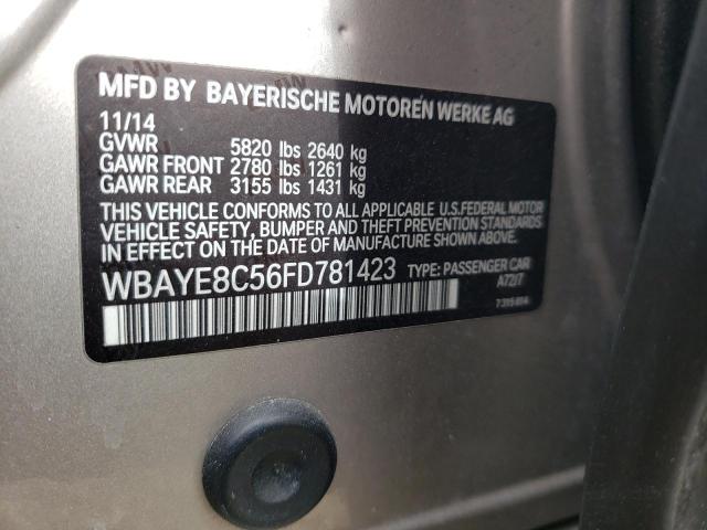 Photo 9 VIN: WBAYE8C56FD781423 - BMW 750 LI 