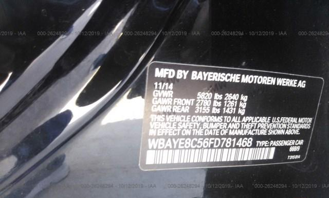 Photo 8 VIN: WBAYE8C56FD781468 - BMW 750I 