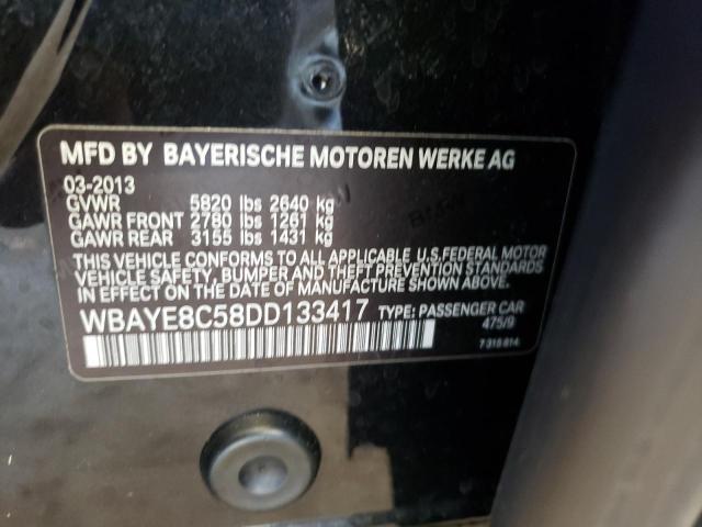 Photo 9 VIN: WBAYE8C58DD133417 - BMW 750 LI 