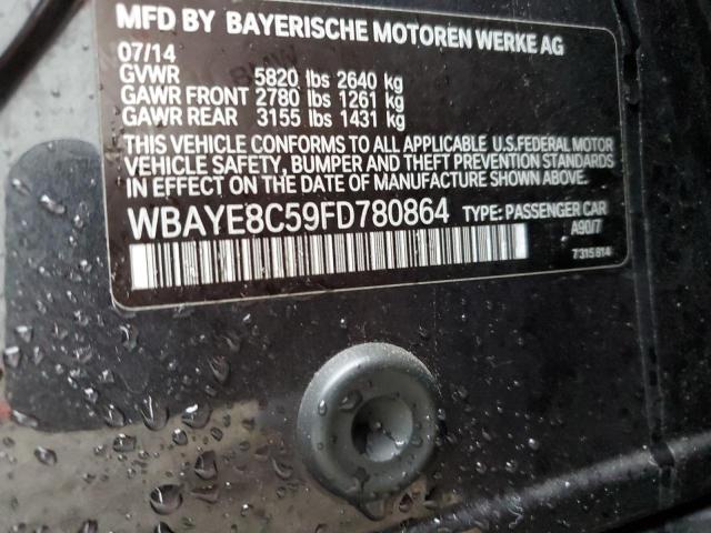 Photo 12 VIN: WBAYE8C59FD780864 - BMW 750LI 