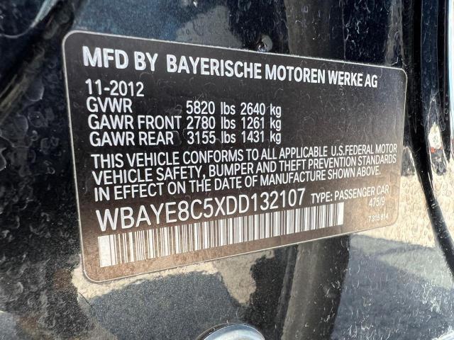 Photo 14 VIN: WBAYE8C5XDD132107 - BMW 750 LI 