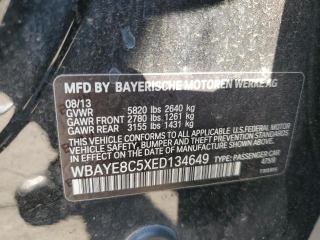 Photo 11 VIN: WBAYE8C5XED134649 - BMW 750LI 