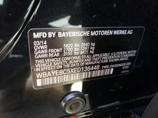 Photo 9 VIN: WBAYE8C5XED136448 - BMW 750LI 