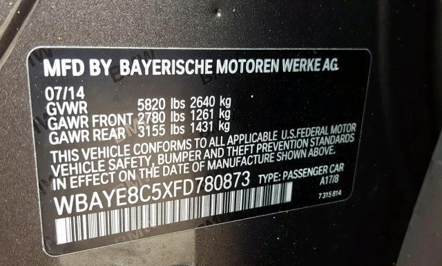 Photo 9 VIN: WBAYE8C5XFD780873 - BMW ALPINA B7 