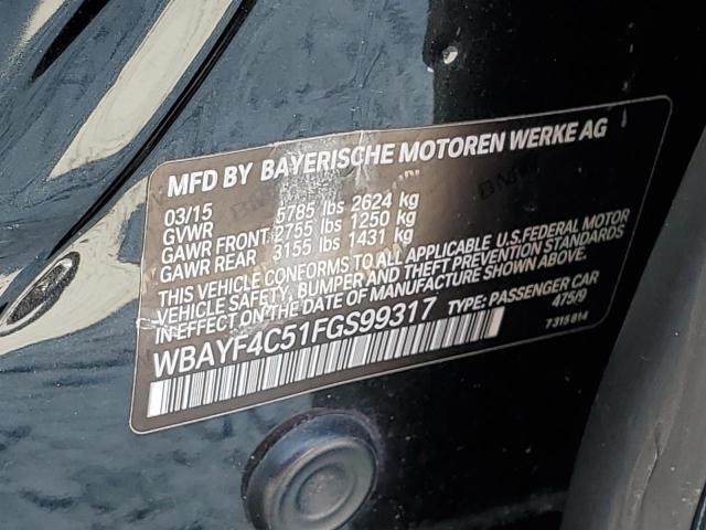 Photo 11 VIN: WBAYF4C51FGS99317 - BMW 7 SERIES 