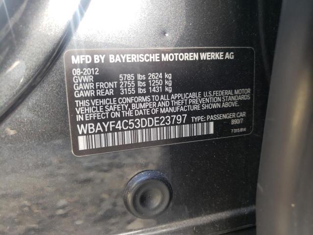 Photo 11 VIN: WBAYF4C53DDE23797 - BMW 7 SERIES 