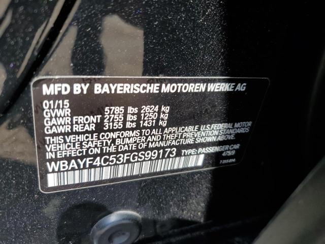 Photo 11 VIN: WBAYF4C53FGS99173 - BMW 740 