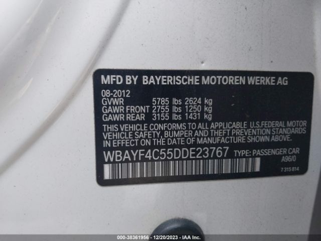 Photo 8 VIN: WBAYF4C55DDE23767 - BMW 740LI 