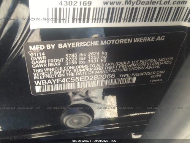 Photo 8 VIN: WBAYF4C55ED282066 - BMW 740 