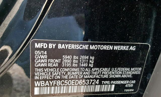 Photo 9 VIN: WBAYF8C50ED653724 - BMW 750 LXI 