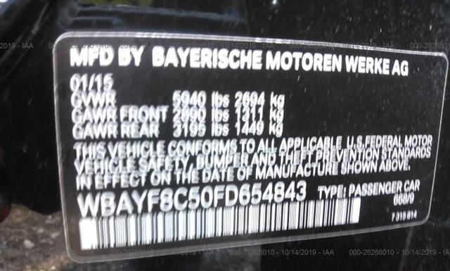 Photo 8 VIN: WBAYF8C50FD654843 - BMW 750I 