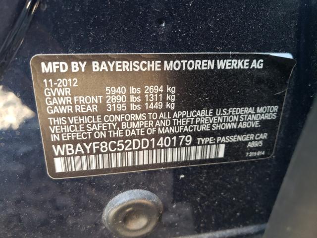 Photo 9 VIN: WBAYF8C52DD140179 - BMW 750 LXI 