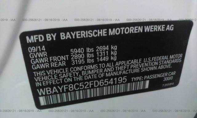 Photo 8 VIN: WBAYF8C52FD654195 - BMW 750I 