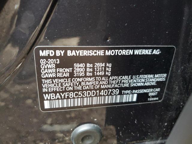 Photo 9 VIN: WBAYF8C53DD140739 - BMW 750 