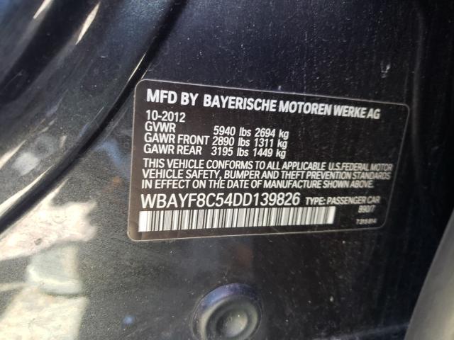 Photo 9 VIN: WBAYF8C54DD139826 - BMW 750 LXI 