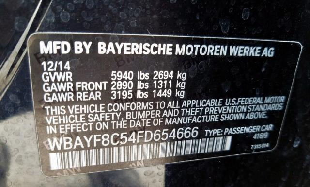 Photo 9 VIN: WBAYF8C54FD654666 - BMW 750 LXI 