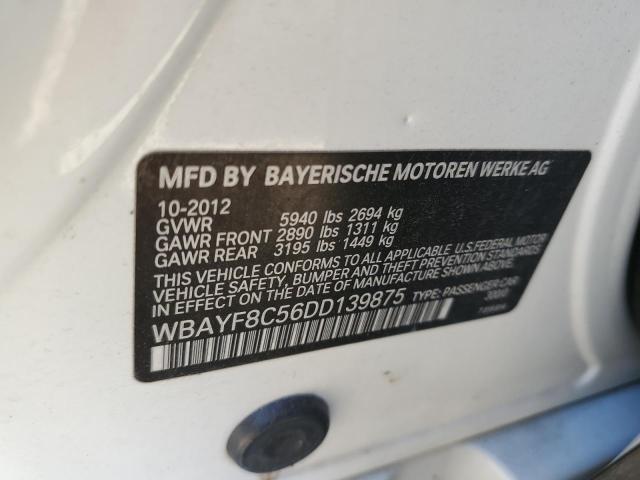 Photo 9 VIN: WBAYF8C56DD139875 - BMW 750 LXI 