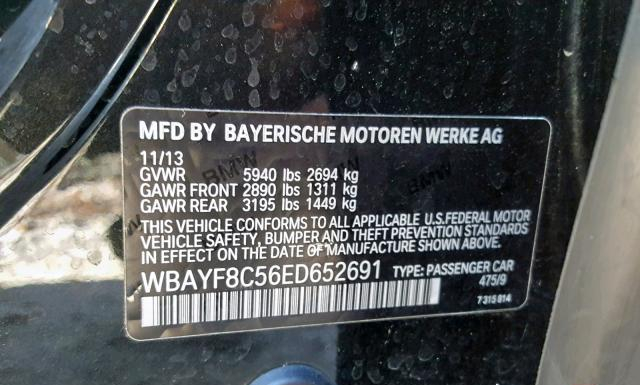 Photo 9 VIN: WBAYF8C56ED652691 - BMW 750 LI 