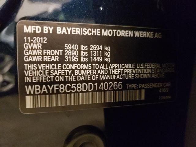 Photo 9 VIN: WBAYF8C58DD140266 - BMW 750 LI XDR 