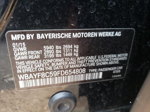 Photo 9 VIN: WBAYF8C59FD654808 - BMW 750 LXI 