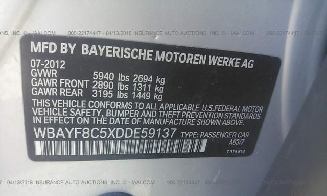 Photo 8 VIN: WBAYF8C5XDDE59137 - BMW 750I 