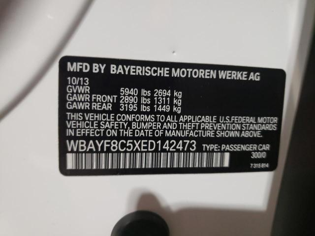 Photo 11 VIN: WBAYF8C5XED142473 - BMW 7 SERIES 