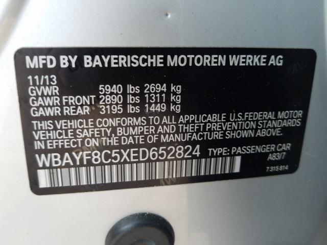 Photo 9 VIN: WBAYF8C5XED652824 - BMW 750 LXI 