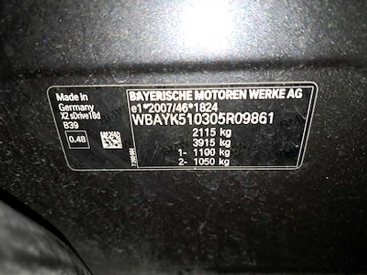 Photo 10 VIN: WBAYK510305R09861 - BMW X2 DIESEL 