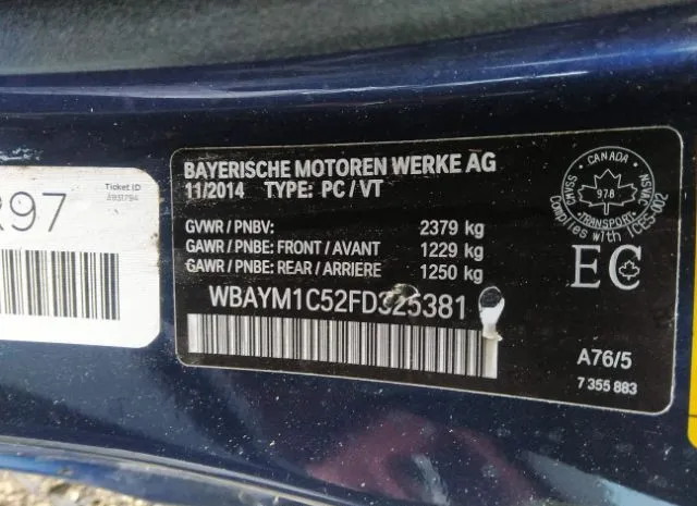 Photo 8 VIN: WBAYM1C52FD325381 - BMW 6 SERIES 